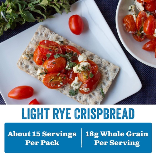  Wasa Light Rye Crispbread, 9.5 Ounce (Pack of 12)