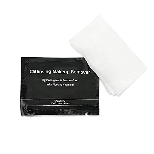  Washington Towels Case of Makeup Remover Towellette Wipes With Aloe Vera & Vitamin E (Hypoallergenic)