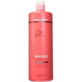 Wella Invigo Brilliance Conditioner for Coarse Hair By for Unisex - 33.8 Ounce Conditioner, 33.8 Ounce