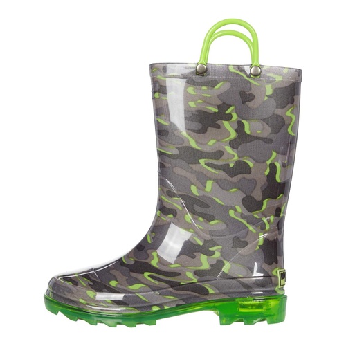  Western Chief Kids Surf Camo Lighted PVC Boot (Toddler/Little Kid)