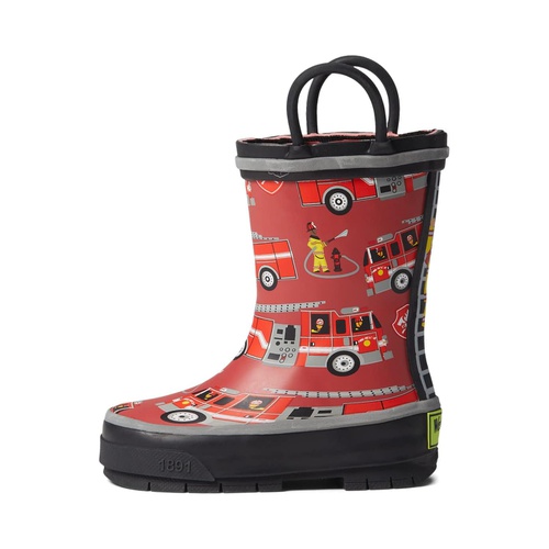  Western Chief Kids Fire Truck Rescue Tread Loop Boot (Toddler/Little Kid/Big Kid)