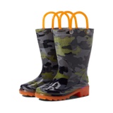 Western Chief Kids Olive Camo Lighted Rain Boot (Toddleru002FLittle Kid)