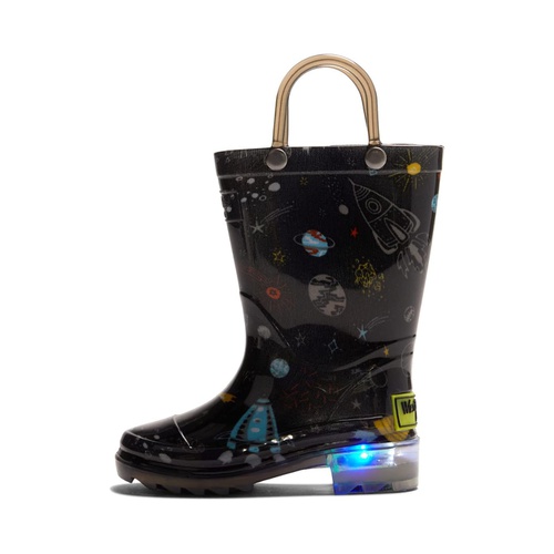  Western Chief Kids Space Adventure Lighted Waterproof Rain Boot (Toddleru002FLittle Kid)