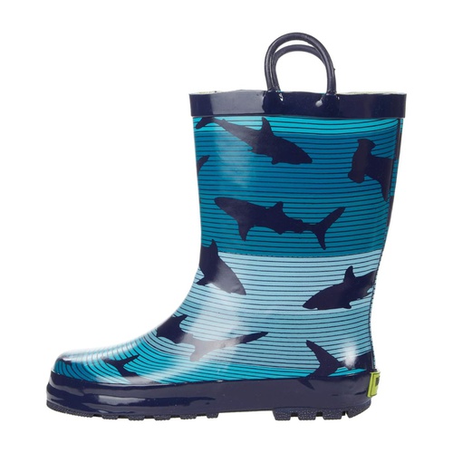  Western Chief Kids Shark Stripe Rain Boots (Toddleru002FLittle Kid)