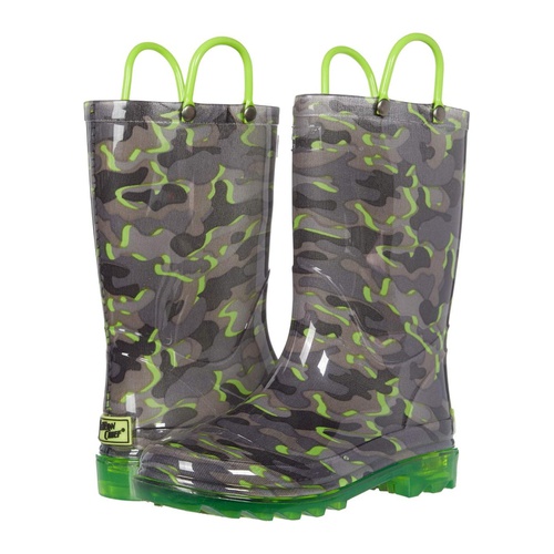  Western Chief Kids Surf Camo Lighted PVC Boot (Toddleru002FLittle Kid)