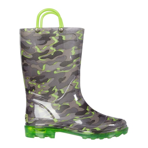  Western Chief Kids Surf Camo Lighted PVC Boot (Toddleru002FLittle Kid)