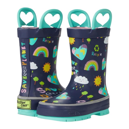  Western Chief Kids Save Our Planet Tread Loop Boot (Toddleru002FLittle Kidu002FBig Kid)