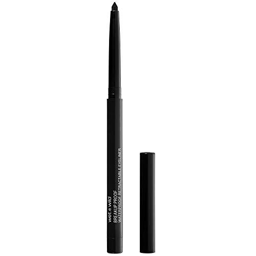  wet n wild Mega Last Breakup-Proof Retractable Eyeliner, Blackest Black