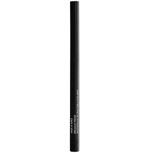  wet n wild Mega Last Breakup-Proof Retractable Eyeliner, Blackest Black