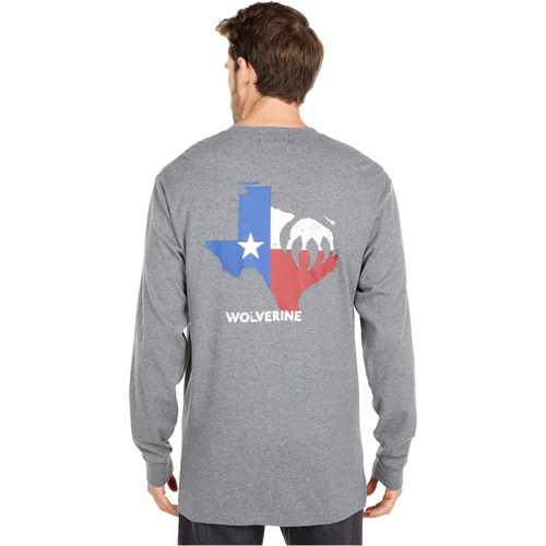  Wolverine FR (Flame Resistant) Long Sleeve Graphic Tee - Texas