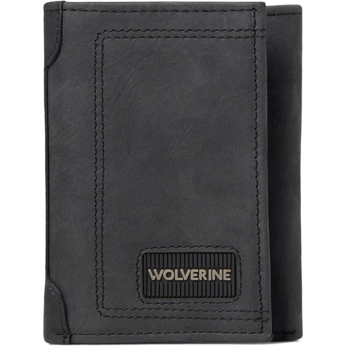  Wolverine Rugged Trifold Leather Wallet