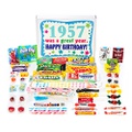 Woodstock Candy ~ 1957 64th Birthday Gift Box of Nostalgic Retro Candy from Childhood for 64 Year Old Man or Woman Born 1957