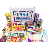 Woodstock Candy ~ 1954 67th Birthday Gift Box of Retro Candy Assortment from Childhood for 67 Year Old Man or Woman Born 1954 Jr