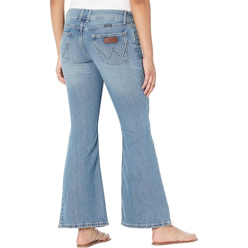  Wrangler Retro Flare Leg Mae Mid-Rise Jeans