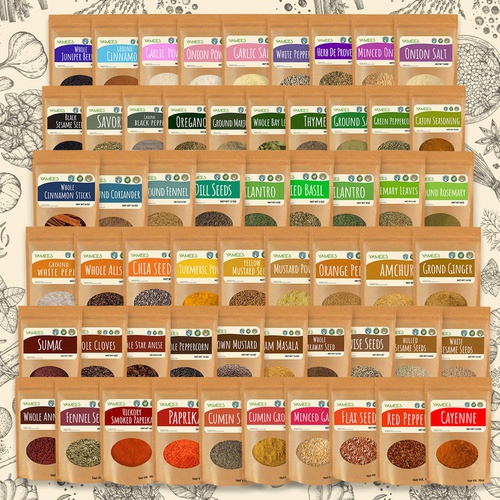  Yamees Dry Herbs  BULK Thyme  Choose Your Custom Variety Pack - Bulk Spices (12 Ounce)