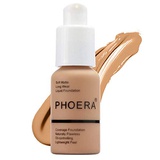 Yocisku Phoera Foundation 105 Natural Moisturizing Highlighting Matte Oil Control Concealer Facial Blemish Concealer Color Changing 105 Sand Foundation 30ml for Women Girls