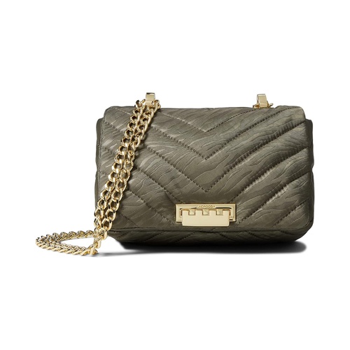  ZAC Zac Posen Soft Earthette Mini Chain Shoulder - Zebra Nylon