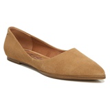 Zodiac Hill Pointed Toe Flat_DM LATTE