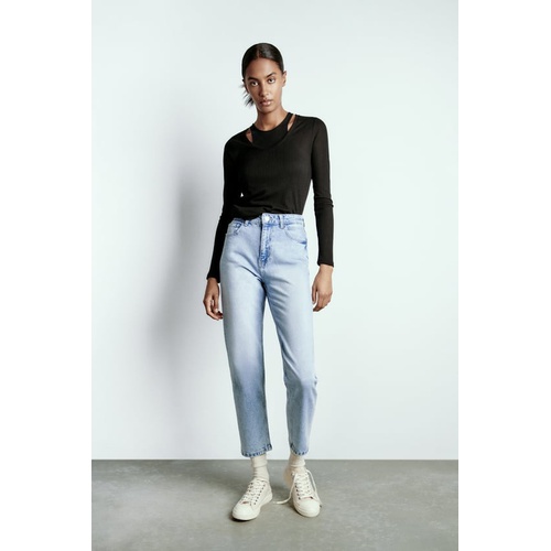 자라 Zara Z1975 MOM FIT JEANS