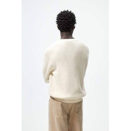 자라 Zara PURL KNIT SWEATER