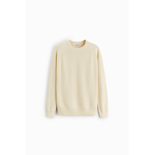 자라 Zara PURL KNIT SWEATER