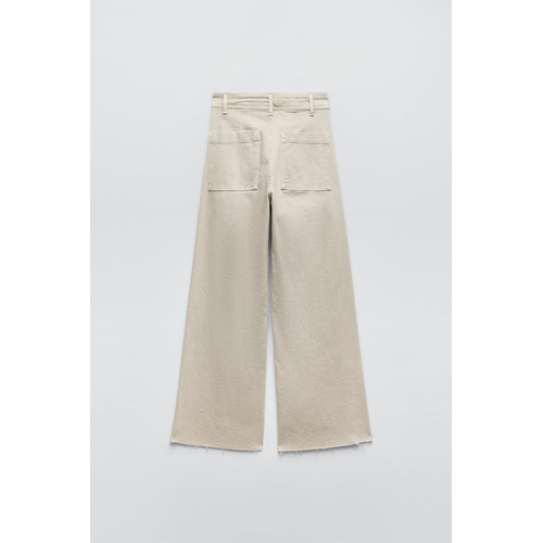 자라 Zara ZW THE MARINE STRAIGHT JEANS