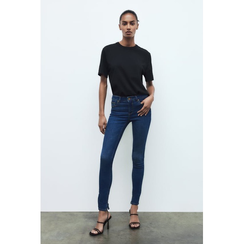 자라 Zara THE CONTOUR SKINNY ZW JEANS