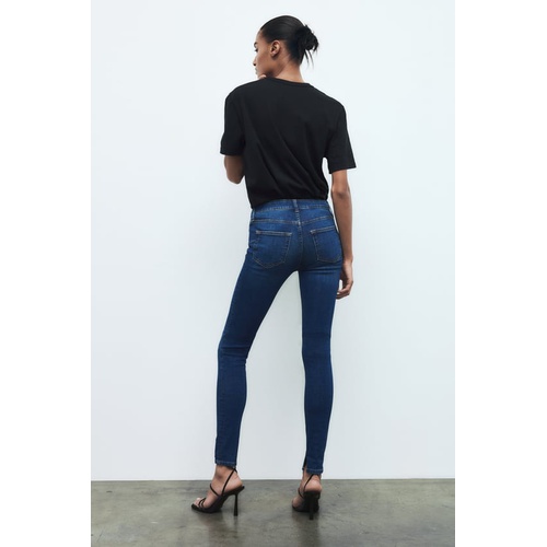 자라 Zara THE CONTOUR SKINNY ZW JEANS