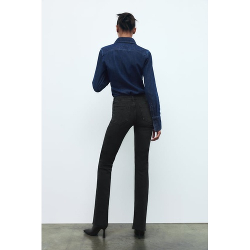 자라 Zara THE CONTOUR ZW BOOTCUT JEANS