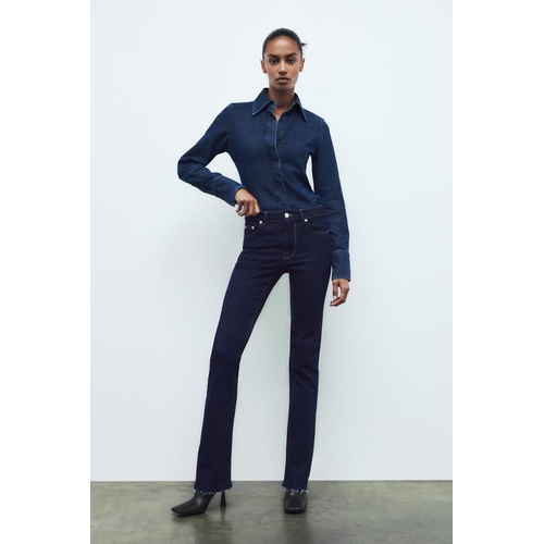 자라 Zara THE CONTOUR ZW BOOTCUT JEANS