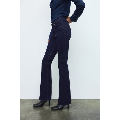 자라 Zara THE CONTOUR ZW BOOTCUT JEANS