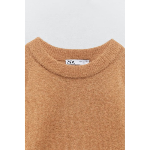 자라 Zara ALPACA AND WOOL BLEND SWEATER