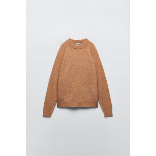 자라 Zara ALPACA AND WOOL BLEND SWEATER