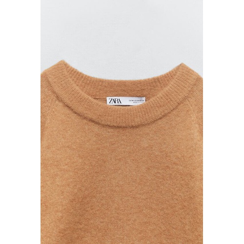 자라 Zara ALPACA AND WOOL BLEND SWEATER