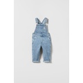 Zara LABEL DENIM OVERALLS