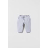 Zara BOW TRIM HAMMER PANTS