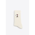 Zara SNOOPY PEANUTS EMBROIDERED SOCKS