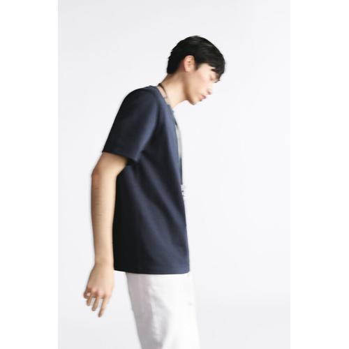 자라 Zara SHORT SLEEVE HEAVYWEIGHT T-SHIRT