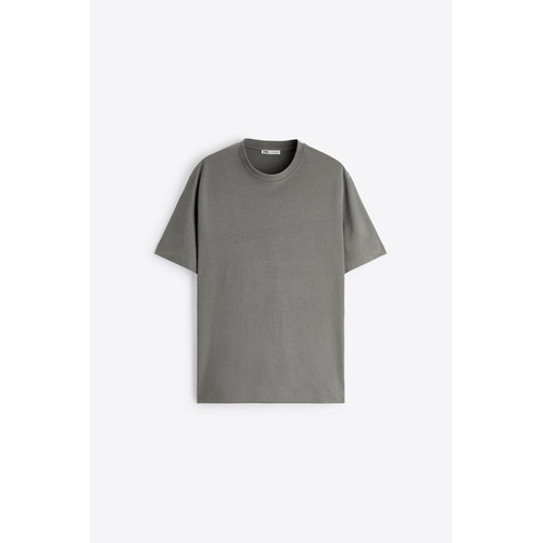 자라 Zara BASIC HEAVYWEIGHT T-SHIRT