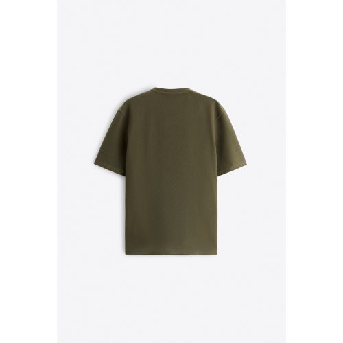 자라 Zara TEXTURED T-SHIRT