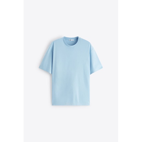 자라 Zara HEAT-SEALED TRIM T-SHIRT