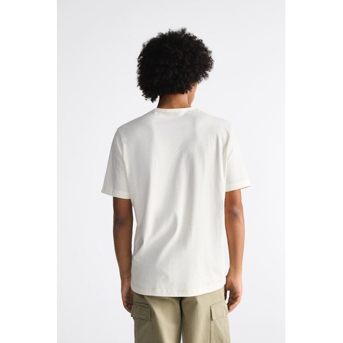 자라 Zara WASHED EFFECT T-SHIRT