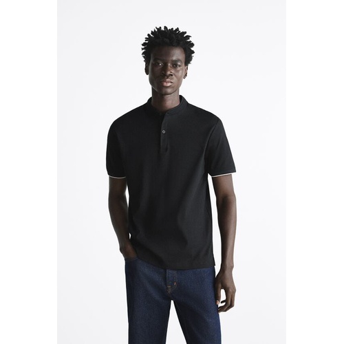 자라 Zara MERCERIZED POLO