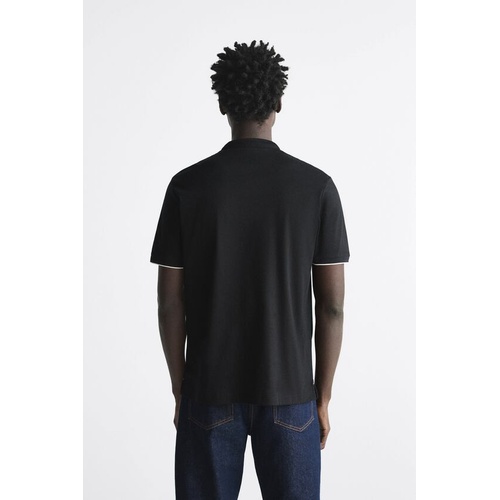 자라 Zara MERCERIZED POLO