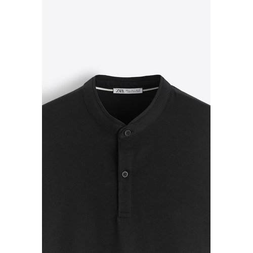 자라 Zara MERCERIZED POLO