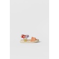 Zara BABY/ MULTI-COLOR VINYL SANDALS