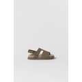 Zara BABY/ LEATHER SANDALS