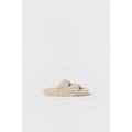 Zara KIDS/ FAUX FUR SANDALS