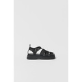 Zara KIDS/ LUG SOLE FISHERMAN SANDALS