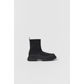 Zara KIDS/ SOCK STYLE ANKLE BOOTS